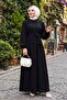 Alser Belted Dress 1468 - Black - 4