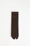 Socks 2501 - Bitter Brown Women's Socks Above the Ankle, Flip-Flop Style - 2
