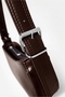 Brown Women's Baguette Shoulder Bag - 2