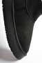 Black Stretch Detailed Thick Sole Fur Winter Women's Boots - 5