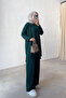 Sparkling Mercerized Hijab Set of 2 - Emerald - 3