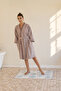 New Derin Women's Bamboo Bathrobe L/Xl Lilac Ash - 2