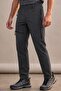 Men's Fleece-Lined Tactical Outdoor Waterproof Dark Gray Softshell Pants