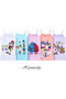 5-Pack Girls' Rope Strap Undershirts Cotton Colorful Happygirls - 7