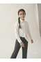 Girls' and Boys' White Cotton Poplin Long Sleeve Shirt - 5