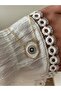 Design Nazar Beaded Zircon Stone Steel Women's Necklace - 3