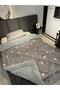 Single Double Sided Welsoft Quilt Space Smoked - 3