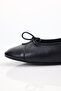 Black Classic Ballet Flats 25576 - 4