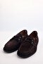 Brown Suede Classic Shoes 25533 - 5