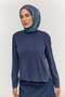 Basic Penye Bluz - 3