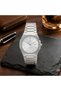 C1 Men’s Ultra-Thin Octagonal Stainless Steel Watch – Silver Case - 5