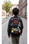 School Bag + Pen Holder + Keychain Set for Kindergarten and Nursery