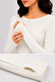 Solid Color Collar Detailed Lycra Stretchy Bodysuit, Casual Long Sleeve Top for Fall & Winter, Women's Clothing - 5