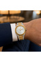 C1 Men’s Ultra-Thin Octagonal Stainless Steel Watch – Gold/Silver Case - 6