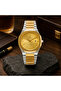 C1 Men’s Ultra-Thin Octagonal Stainless Steel Watch – Gold/Silver Case - 5