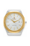 C1 Men’s Ultra-Thin Octagonal Stainless Steel Watch – Gold/Silver Case - 4
