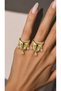Lysanne Drop Stone Ring