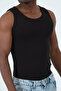 Men's Halter Neck Ribbed Combed Cotton Camisole Tank Top - 7