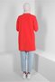 Text Printed BUTTON DETAILED TRACKSUIT TUNIC 43562 - 3