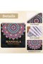 Beautiful Mandala Adult Coloring Book for Relaxation, Coloring Books with Inspirational Quotes Ma... - 5
