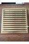 Bathroom Ventilation Grille, Golden Yellow Aluminum, 60*60 - 5