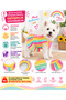 Small Breed Rainbow Colorful Dog Outfit Dog Dress (1-10kg)