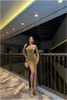 Women's special design strapless slit fishtail evening dress