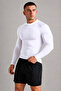 Basic Men's Long Sleeve Compression Body T-Shirt – Fitted Sports T-Shirt - 5