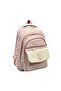 School and Backpack with Large Pockets and Flap Details