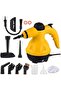 Handheld Steam Cleaner for Floors Upholstery & Grout 7 Piece Set