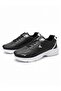 Men's Large Size 45-46-47-48 Sneaker Shoes-Black White - 3