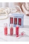 3-Piece Moisturizing Lip Gloss Set with Pearl Suitcase Box Sylphy - 5