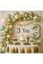 Birthday Decoration Set 1-9 Years Old |   Number Balloons + Balloon Chain + Happy Birthday + Foil Star Set Birthday Party Decoration Set Ornament