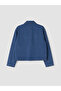Lcw Modest Indigo Shirt Collar Women's Jean Jacket - 6