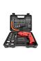 4.2V Rechargeable Electric Drill Driver Kit, 250 RPM Cordless Screwdriver Set for DIY Projects - 4