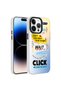 iPhone 14 Pro Max Case Vibe Patterned Camera Raised Matte Anti-Fingerprint Silicone Senk - 2