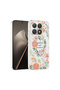 Xiaomi 15t Case with Floral and Bow Pattern, Camera Raised Senk Premium