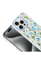 iPhone 14 Pro Max Case Floral and Bow Pattern with Camera Raised Senk Premium - 5