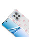 Xiaomi Redmi Note 14 Pro 4g Case Floral and Bow Pattern with Camera Raised Brsa Premium - 4