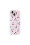 iPhone 14 Case Flower and Bow Pattern Camera Raised Brsa Premium - 2