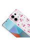 Xiaomi Redmi Note 13 Pro 5g Case Floral and Bow Pattern with Camera Raised Lckc Premium - 3