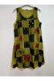 Authentic, 100% Cotton Woven, Sleeveless, A-Line, Lined, Lycra-Free, Comfortable Fit Dress