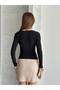 Pleated Accessory Detailed Blouse - 4