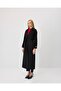 Belted Double-Breasted Cashmere Coat Black - 3