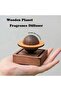 Magnetic Wooden Planet Aroma Diffuser – Saturn-Inspired Passive Essential Oil Diffuser for Car & Desk – Includes Free 10ml Essential Oil (Lavender, Jasmine, or Sandalwood) - 7
