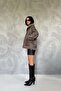 Anthracite Fur Coat - 3