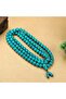 Natural Turquoise Tasbih/Mala -Wrap Around Bracelet for Meditation, Dhikr & Yoga – 8mm - 4