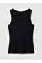 Trendlucky U-Neck Stoned Women's Undershirt with Difference in Color - 6