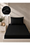 Striped Satin Single Sheet Set |   100X200+30 cm |   Elastic, Soft Textured, Stylish and Comfortable