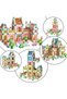 Villa Wooden Building Blocks 268 Pcs Educational Construction Set for Kids, 3D Wooden House Building, Creative Learning Toy for Boys & Girls Age 3+ - 4